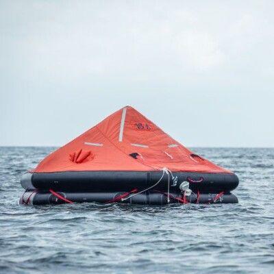 How to Launch and Board a Liferaft